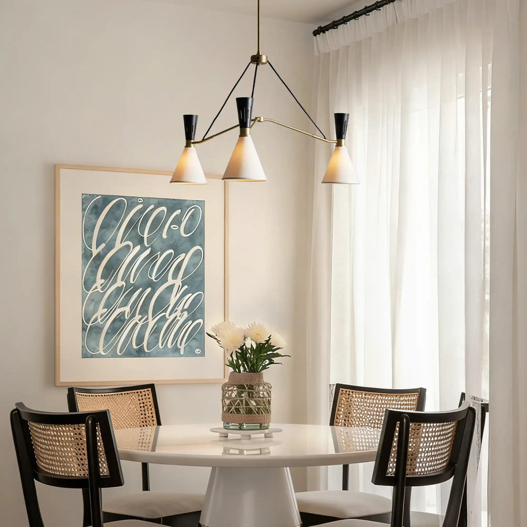 Ramsey 3 - Light Round Chandelier - Cyran Lamps