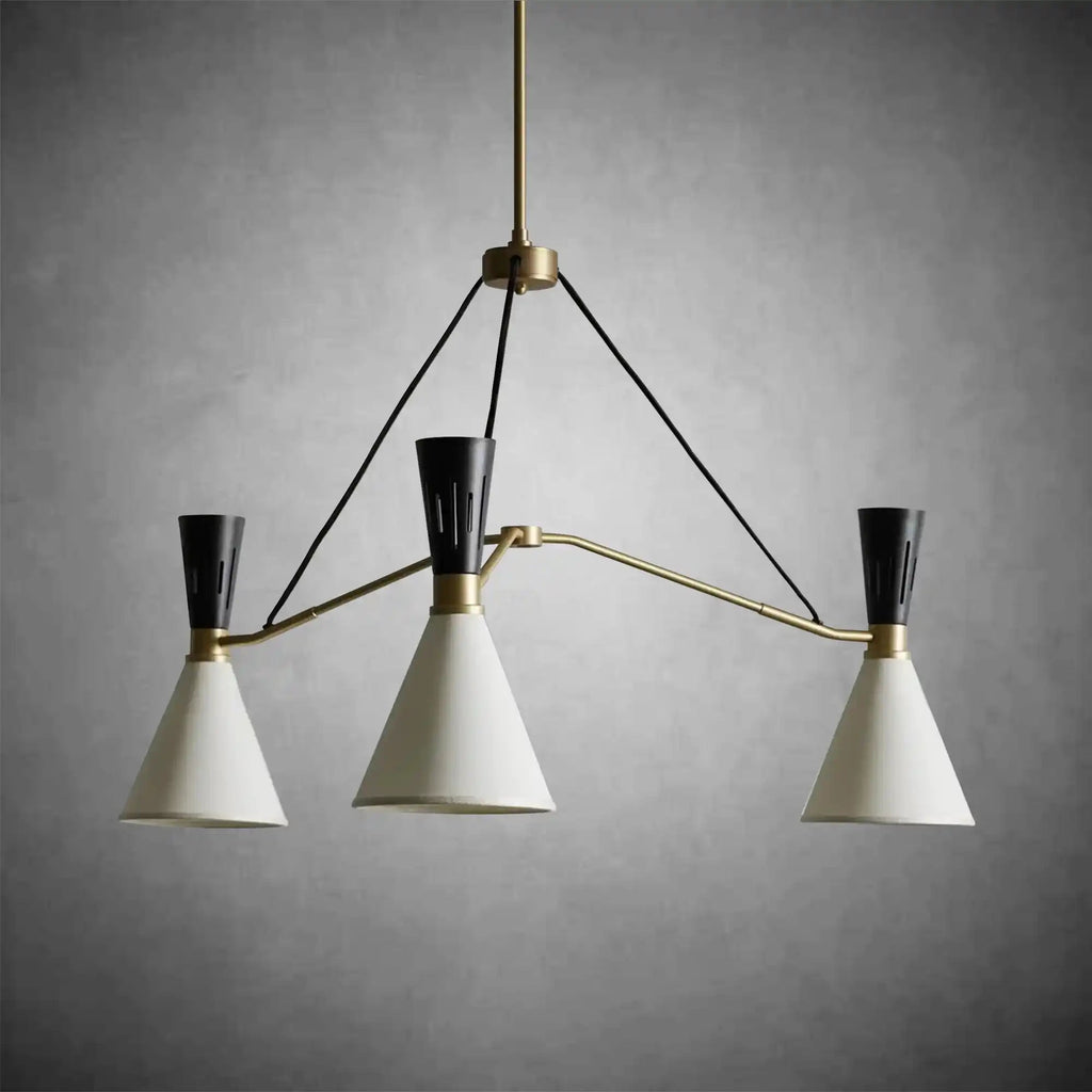 Ramsey 3 - Light Round Chandelier - Cyran Lamps