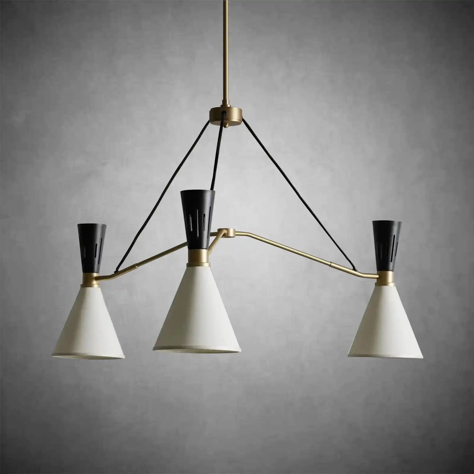 Ramsey 3 - Light Round Chandelier - Cyran Lamps