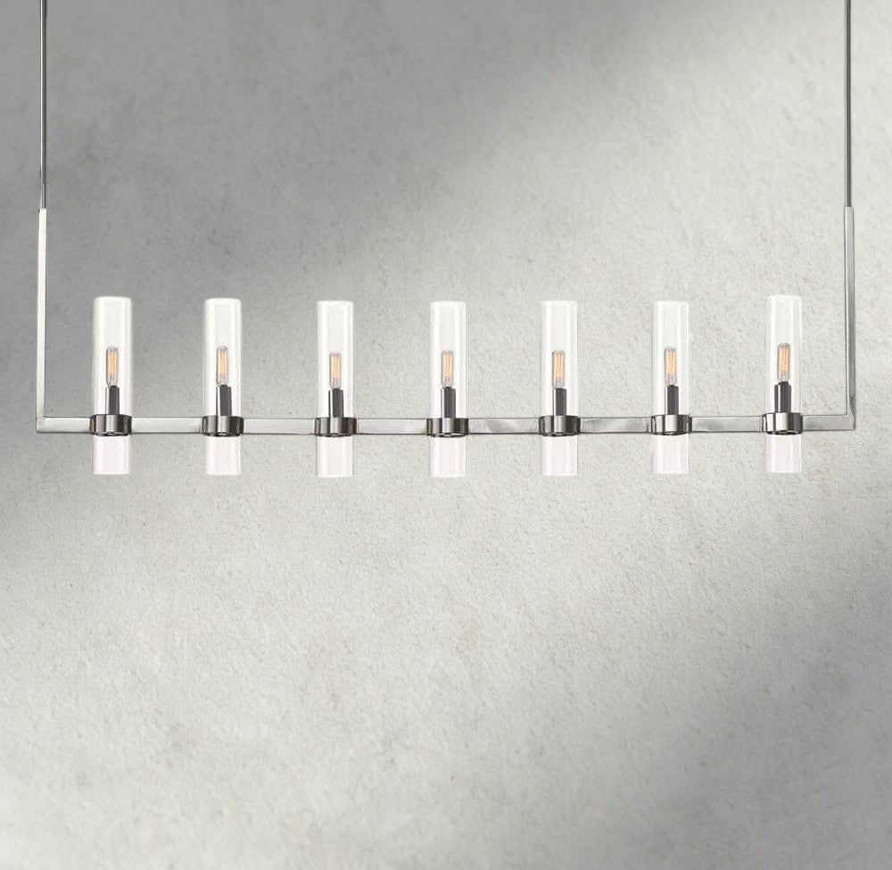 Ravay Linear Chandelier 59", 73" - Cyran Lamps