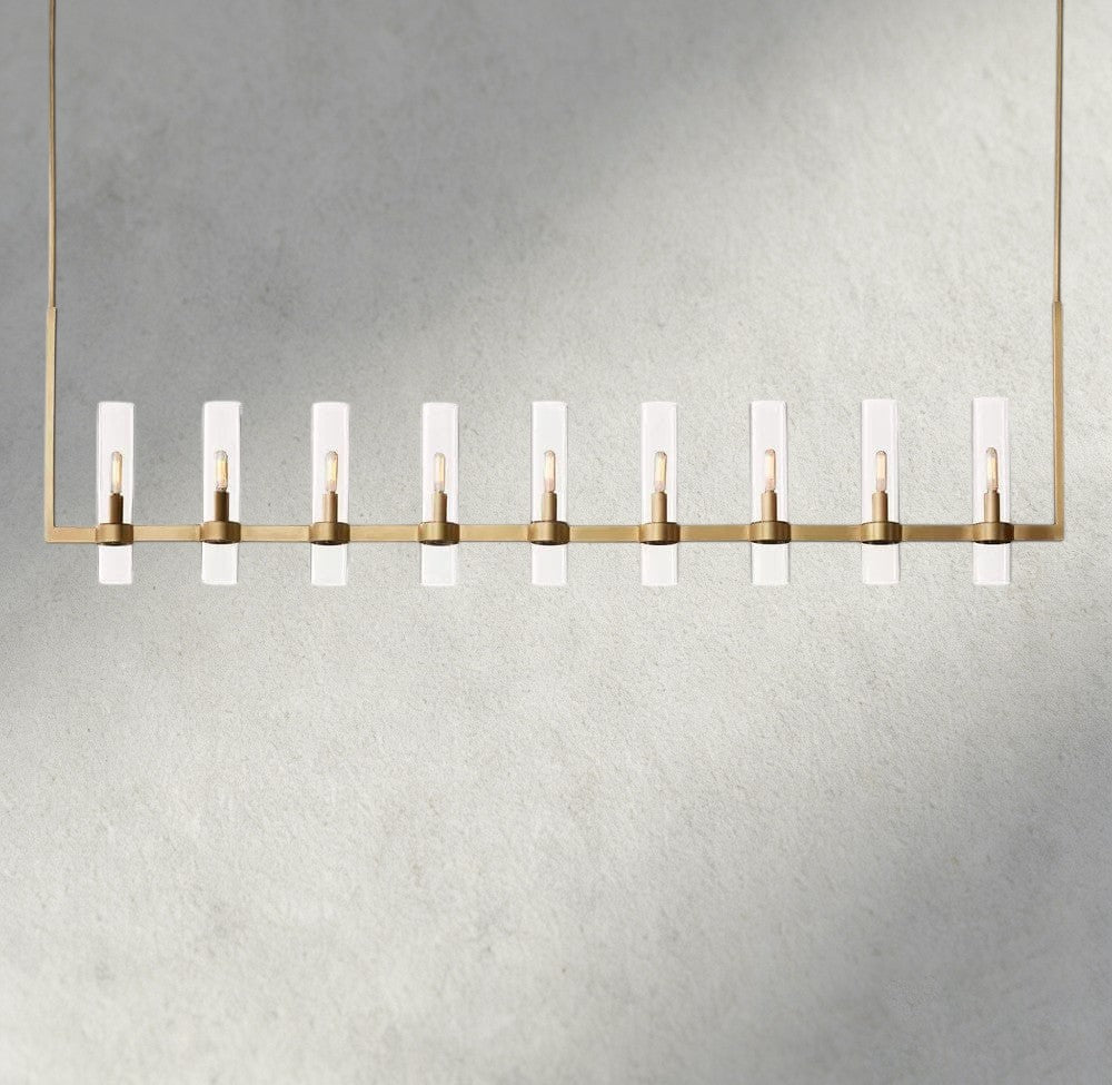 Ravay Linear Chandelier 59", 73" - Cyran Lamps