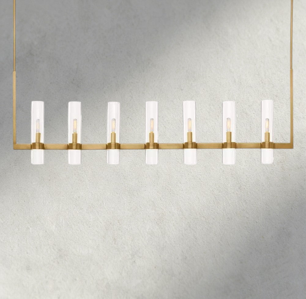 Ravay Linear Chandelier 59", 73" - Cyran Lamps