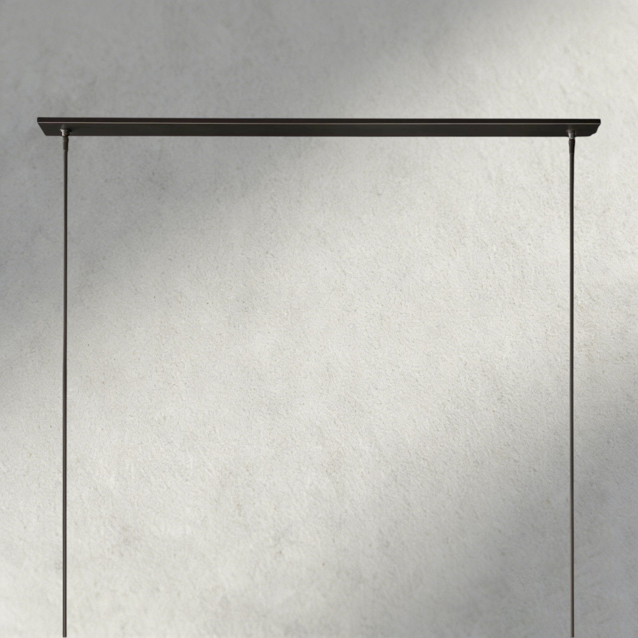 Ravay Linear Milk Glass Chandelier 59", 71" - Cyran Lamps