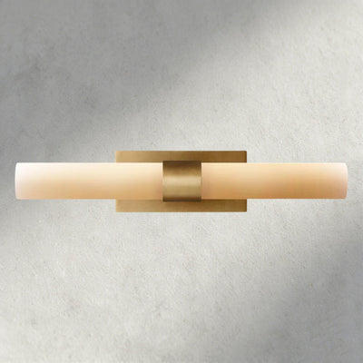 Ravay Milk Glass Linear Sconce - Cyran Lamps