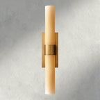 Ravay Milk Glass Linear Sconce - Cyran Lamps