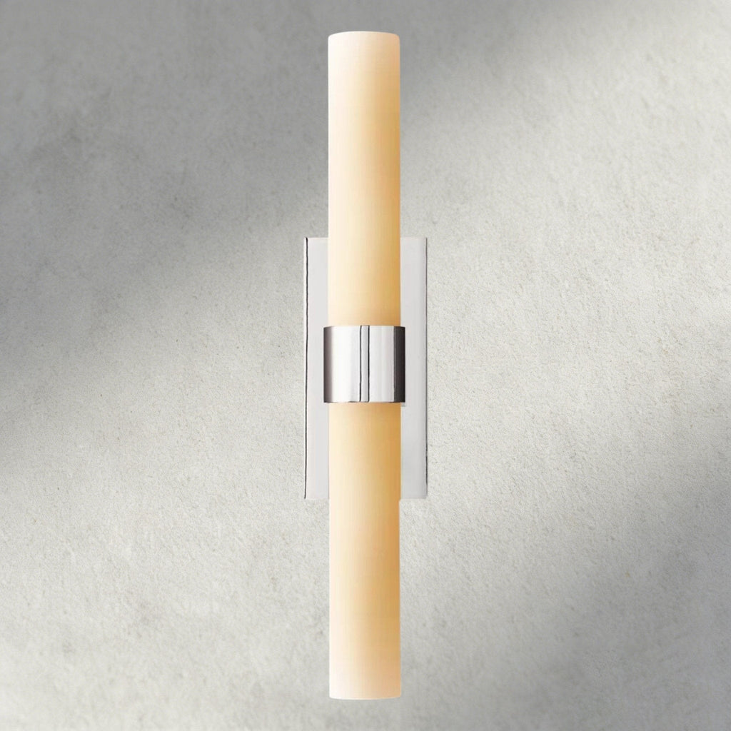 Ravay Milk Glass Linear Sconce - Cyran Lamps