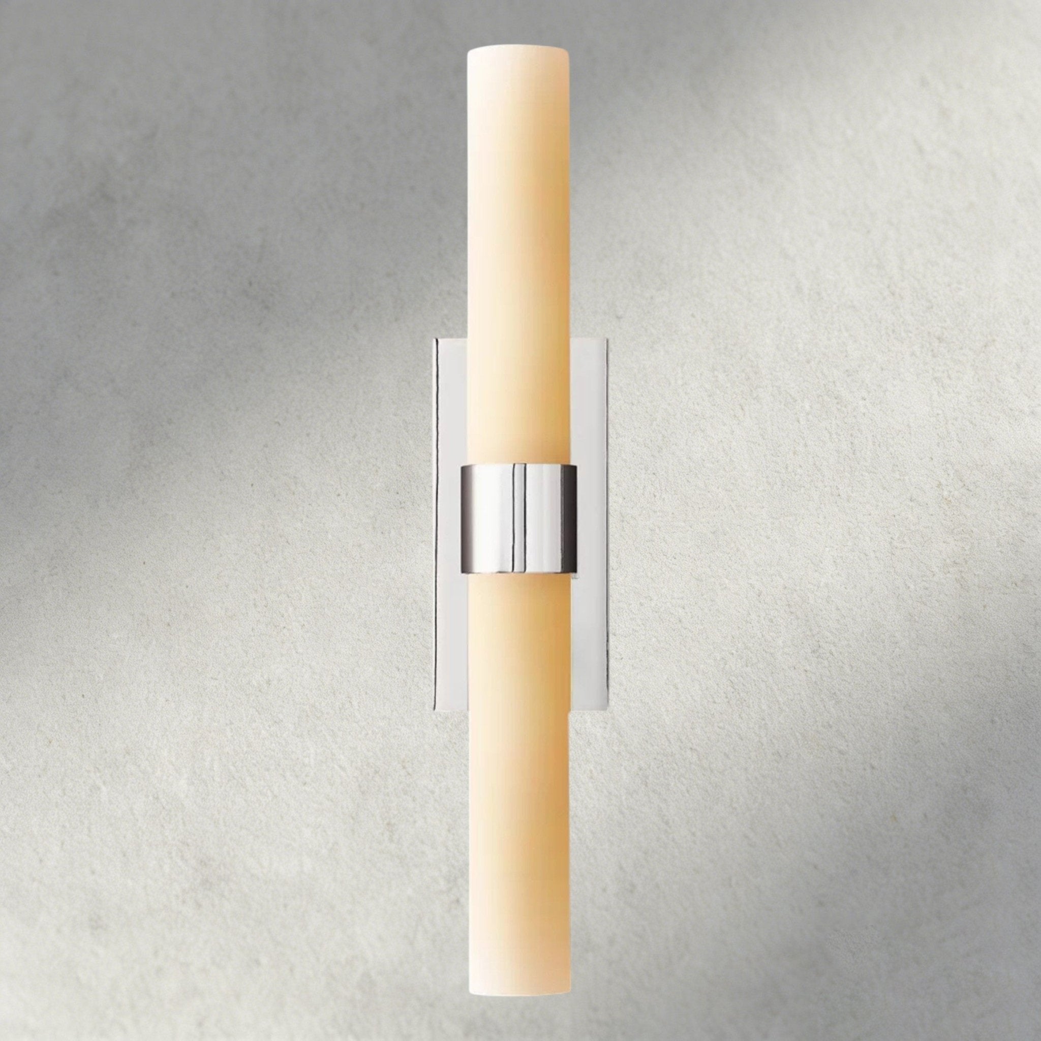 Ravay Milk Glass Linear Sconce - Cyran Lamps