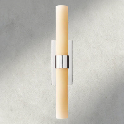Ravay Milk Glass Linear Sconce - Cyran Lamps