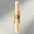 Ravay Milk Glass Linear Sconce - Cyran Lamps
