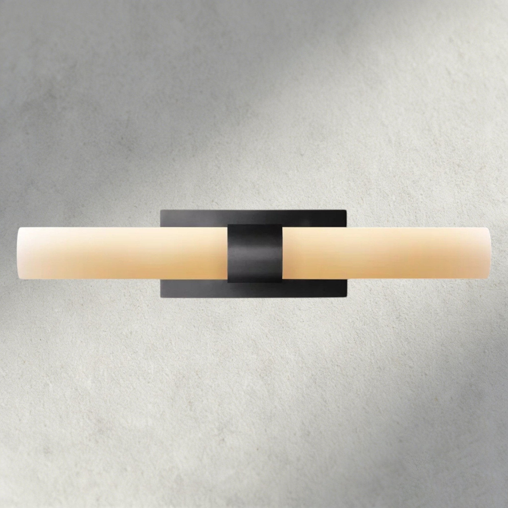 Ravay Milk Glass Linear Sconce - Cyran Lamps