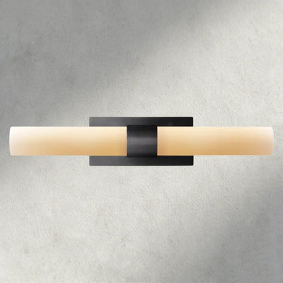 Ravay Milk Glass Linear Sconce - Cyran Lamps