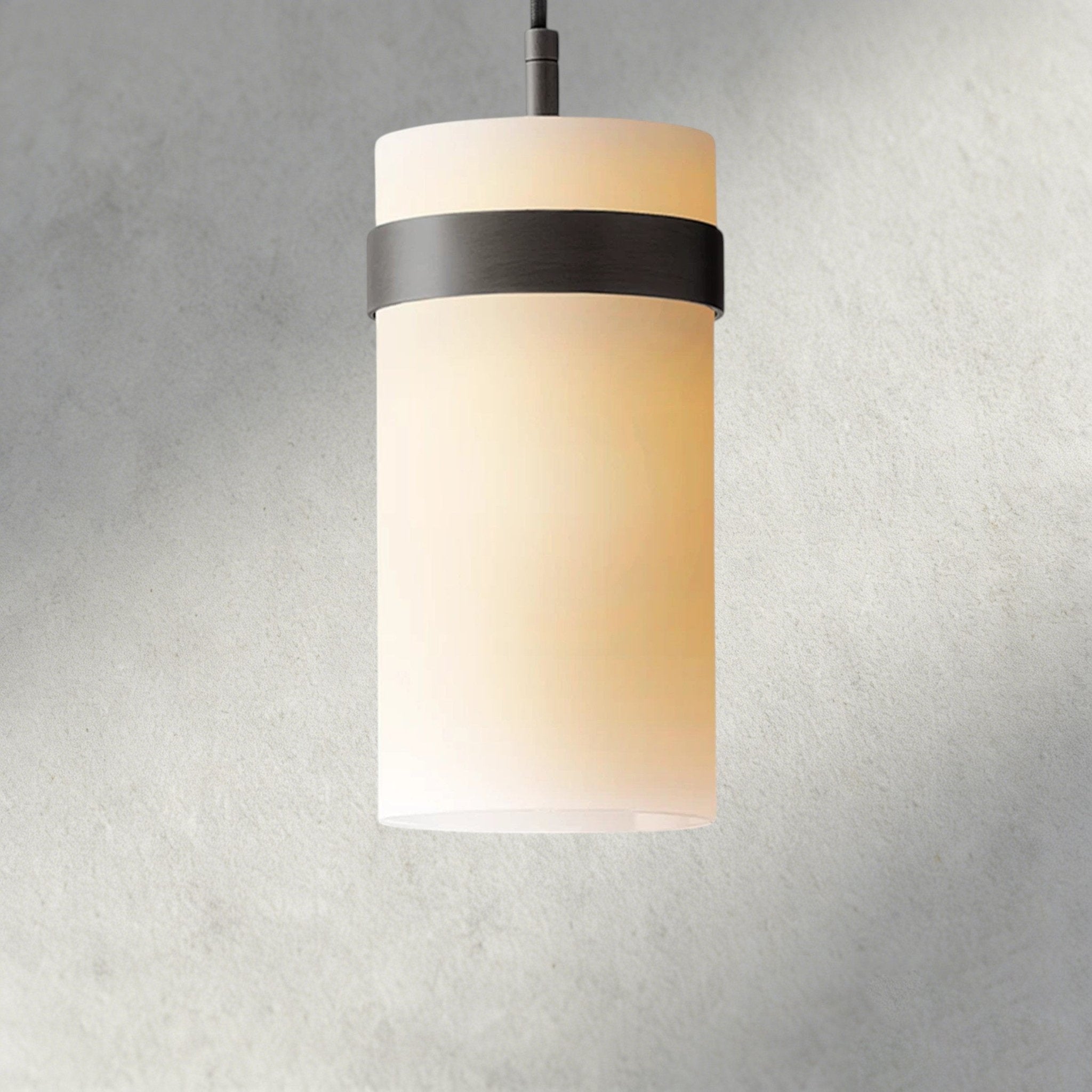 Ravay Milk Glass Pendant 5", 8", 10", 12" - Cyran Lamps