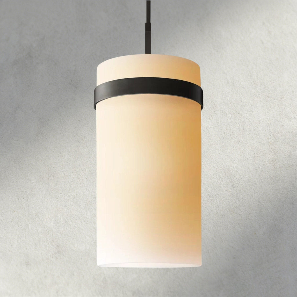 Ravay Milk Glass Pendant 5", 8", 10", 12" - Cyran Lamps
