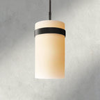 Ravay Milk Glass Pendant 5", 8", 10", 12" - Cyran Lamps