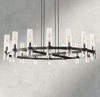 Ravay Round Chandelier 36", 48", 60" - Cyran Lamps