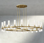 Ravay Round Chandelier 36", 48", 60" - Cyran Lamps