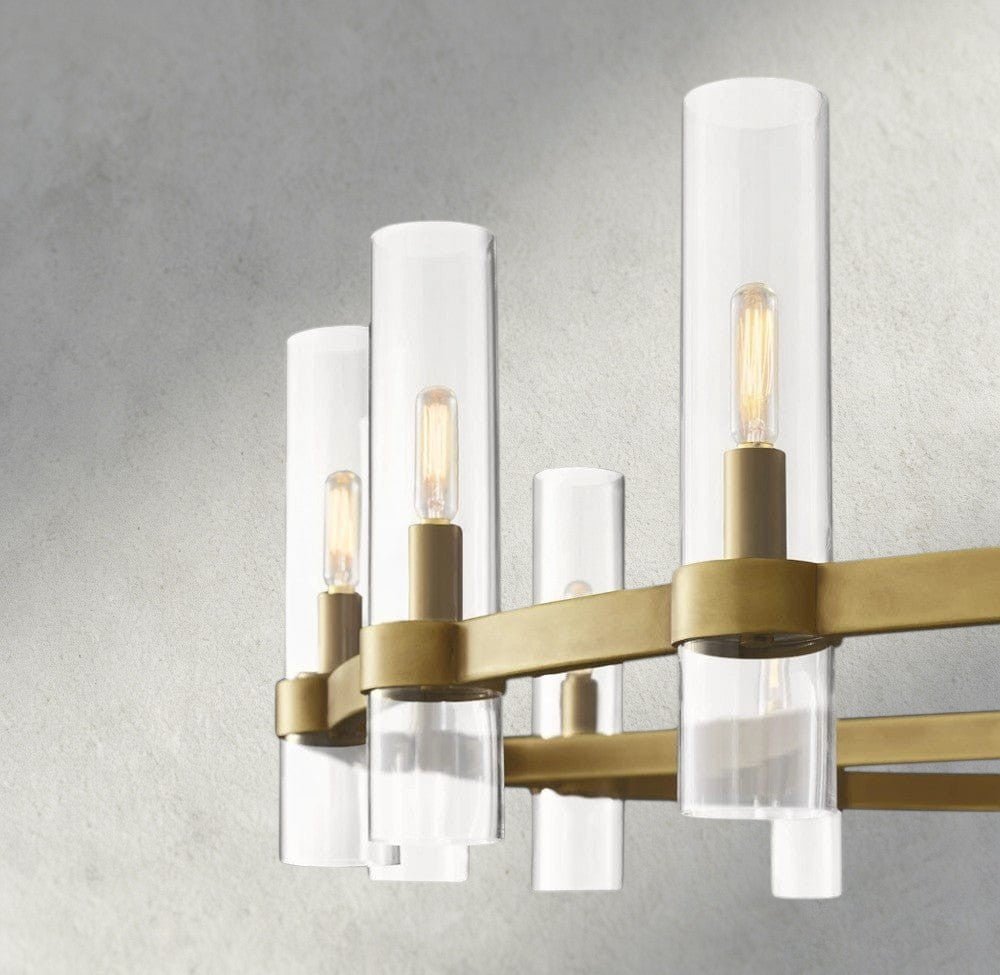Ravay Round Chandelier 36", 48", 60" - Cyran Lamps