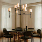 Rhodas 2 - Tier Round Chandelier - Cyran Lamps