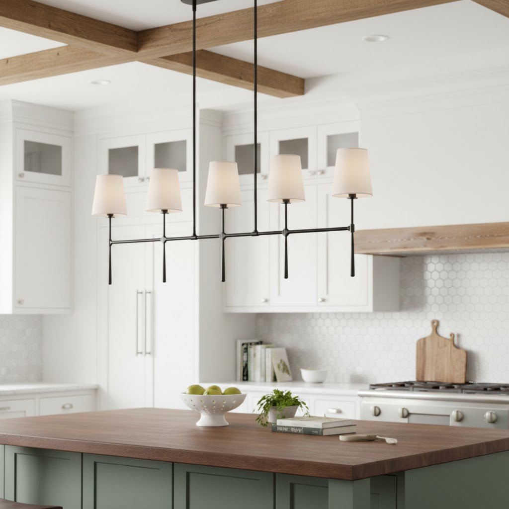 Rhodes Linear Chandelier - Cyran Lamps