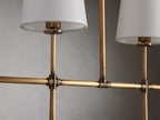 Rhodes Linear Chandelier - Cyran Lamps