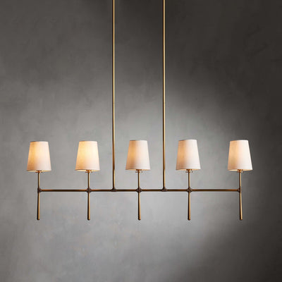 Rhodes Linear Chandelier - Cyran Lamps