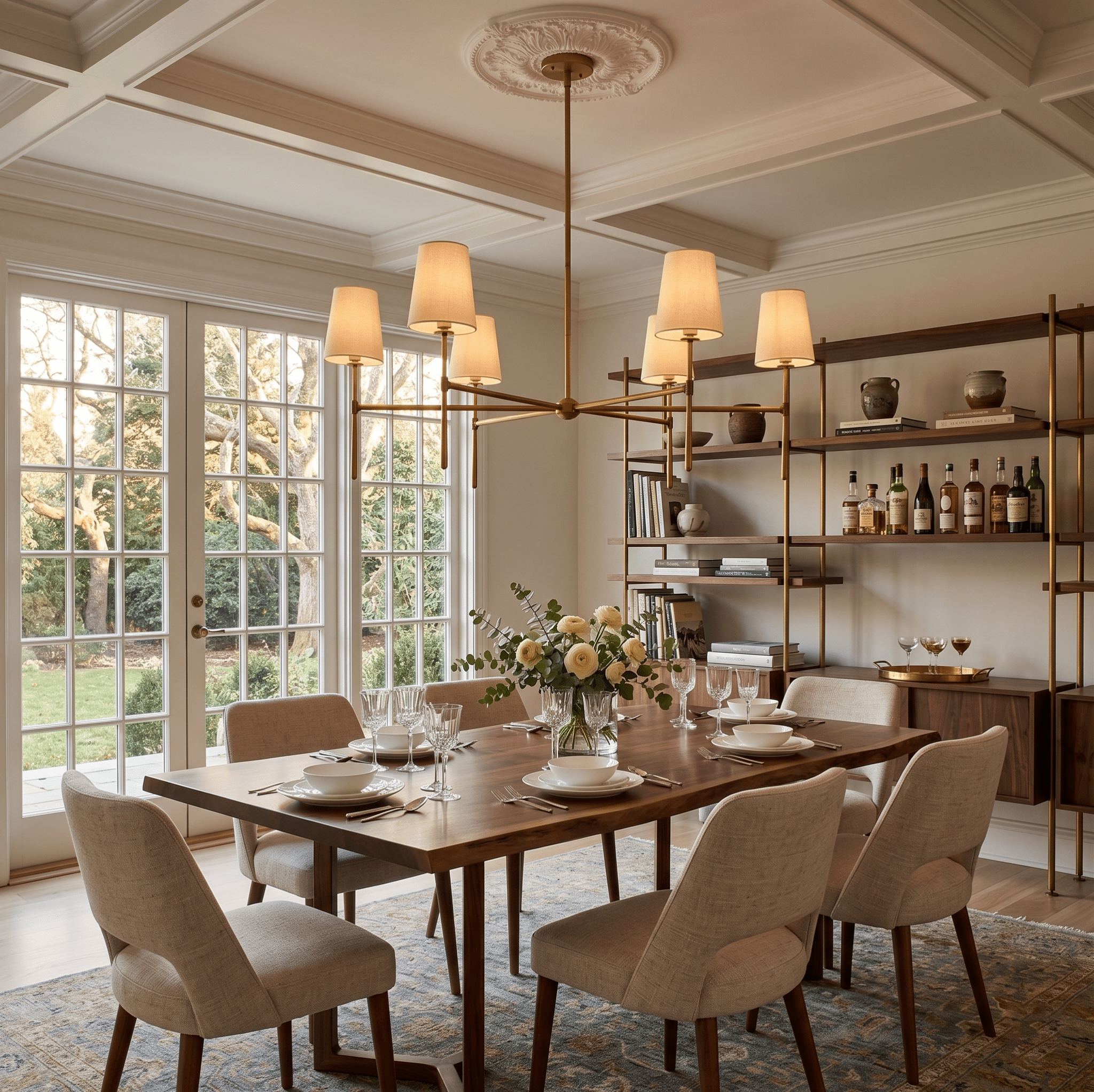 Rhodes Round Chandelier - Cyran Lamps