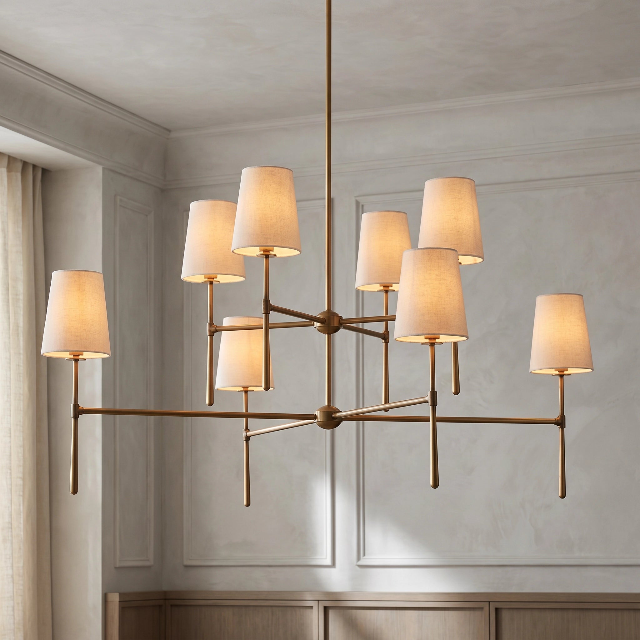 Rhodes Round Chandelier - Cyran Lamps