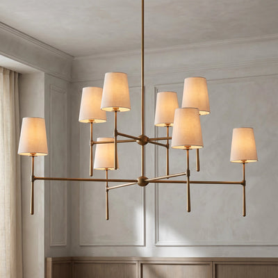 Rhodes Round Chandelier - Cyran Lamps