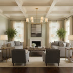 Rhodes Round Chandelier - Cyran Lamps