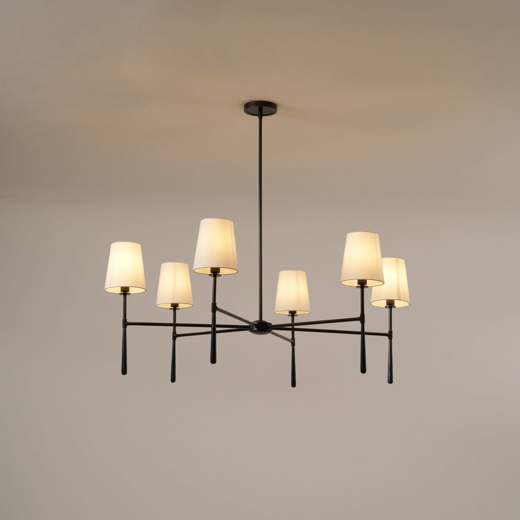 Rhodes Round Chandelier - Cyran Lamps