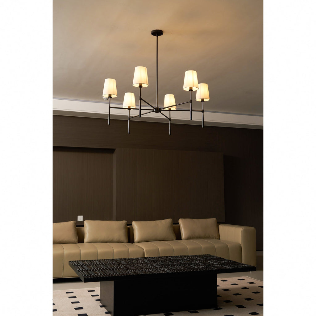 Rhodes Round Chandelier - Cyran Lamps