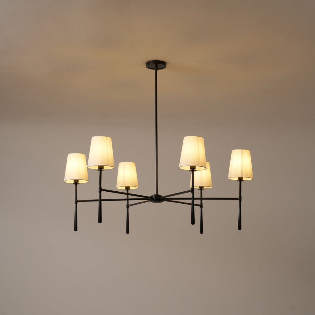 Rhodes Round Chandelier - Cyran Lamps