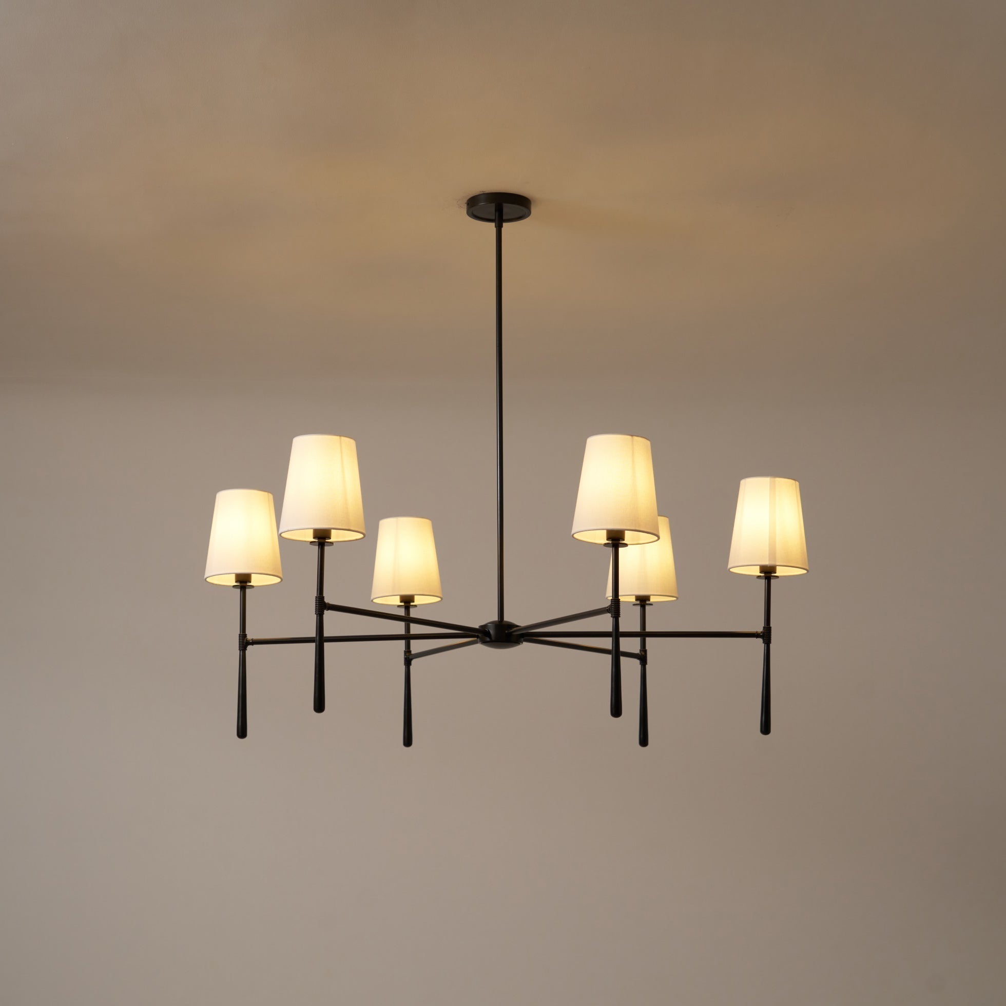 Rhodes Round Chandelier - Cyran Lamps
