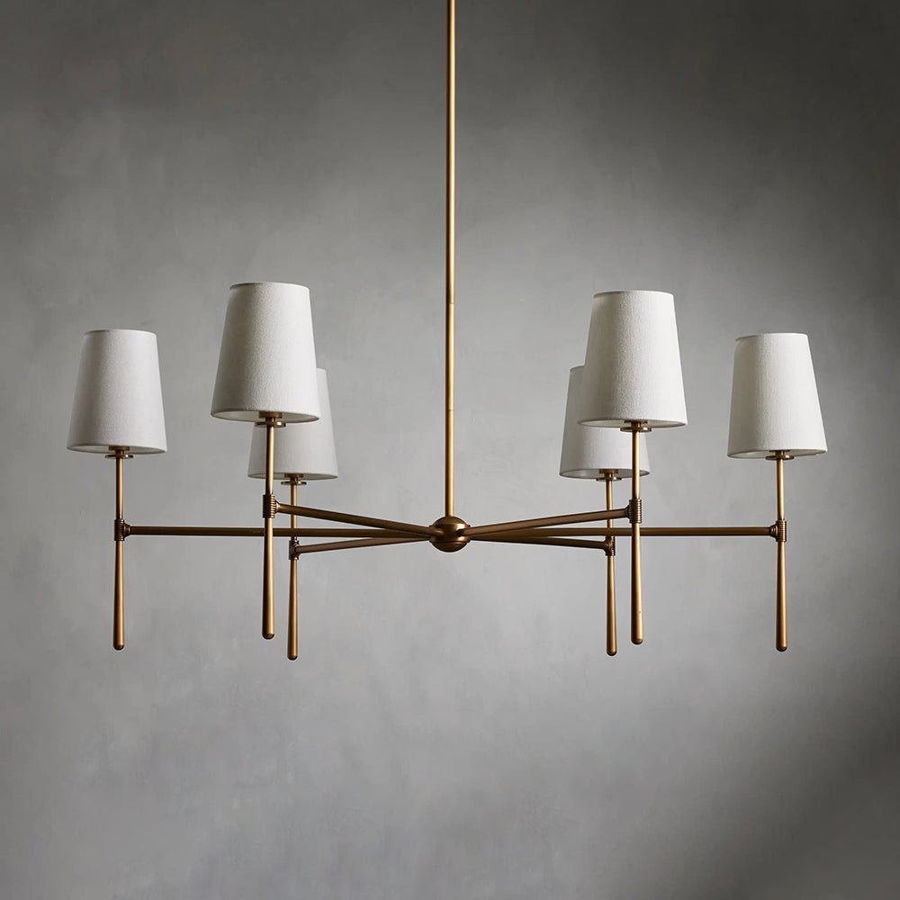 Rhodes Round Chandelier - Cyran Lamps