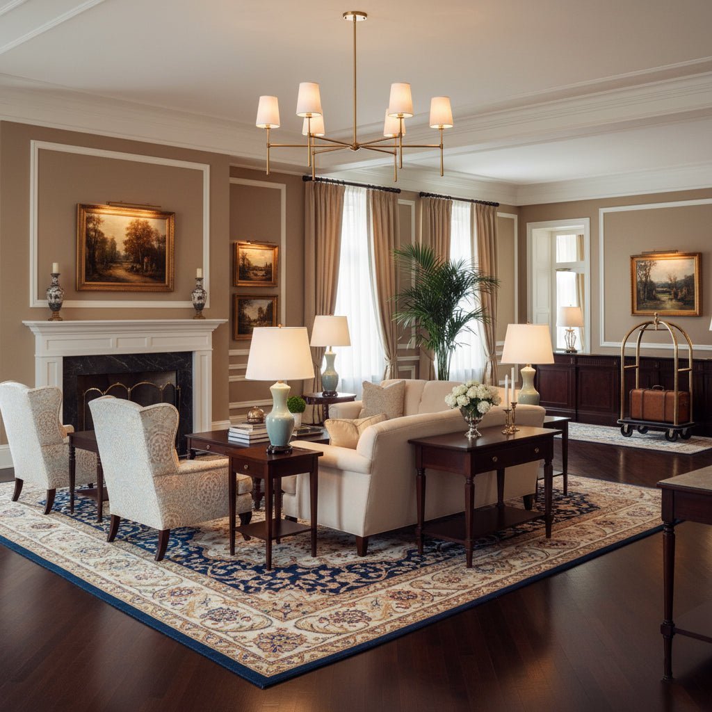 Rhodes Round Chandelier - Cyran Lamps