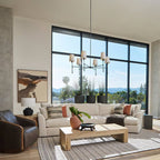 Rhodes Round Chandelier - Cyran Lamps