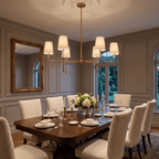 Rhodes Round Chandelier - Cyran Lamps