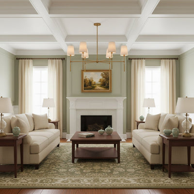 Rhodes Round Chandelier - Cyran Lamps