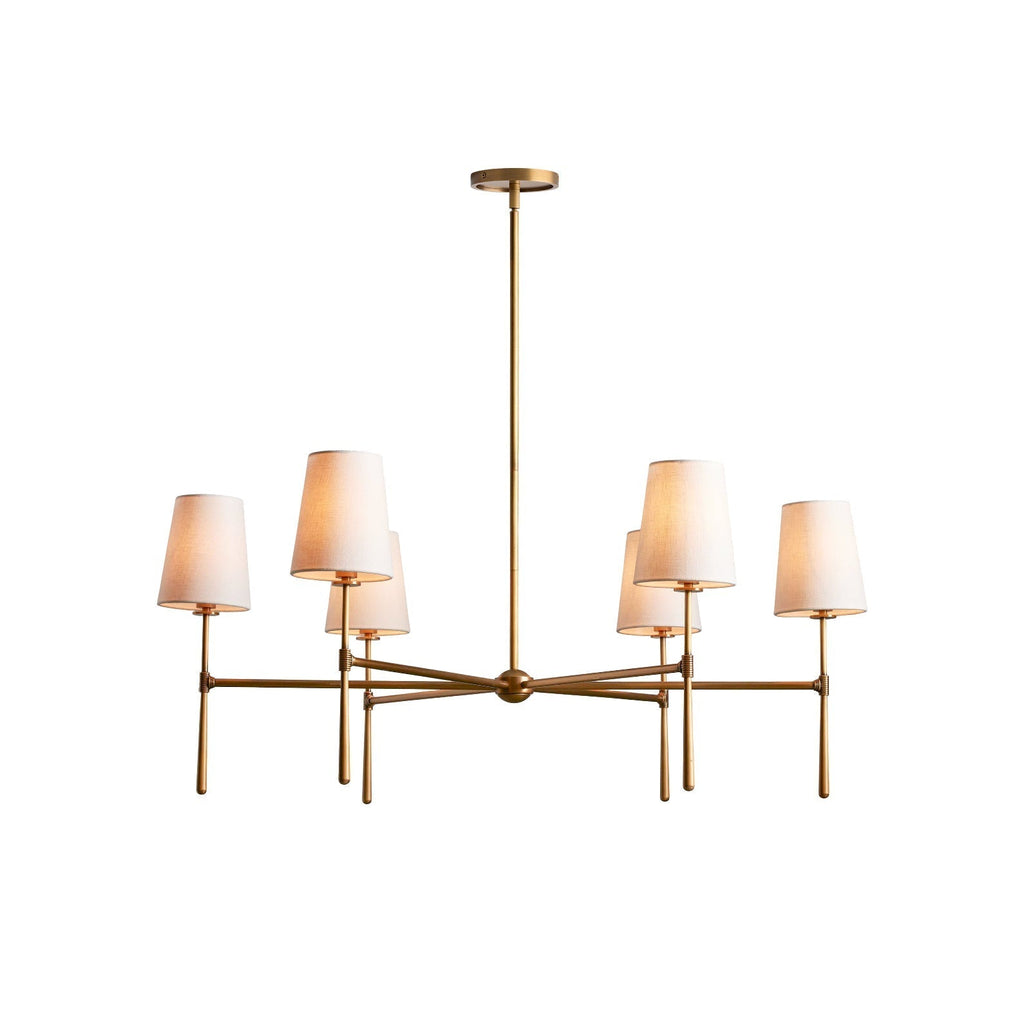 Rhodes Round Chandelier - Cyran Lamps