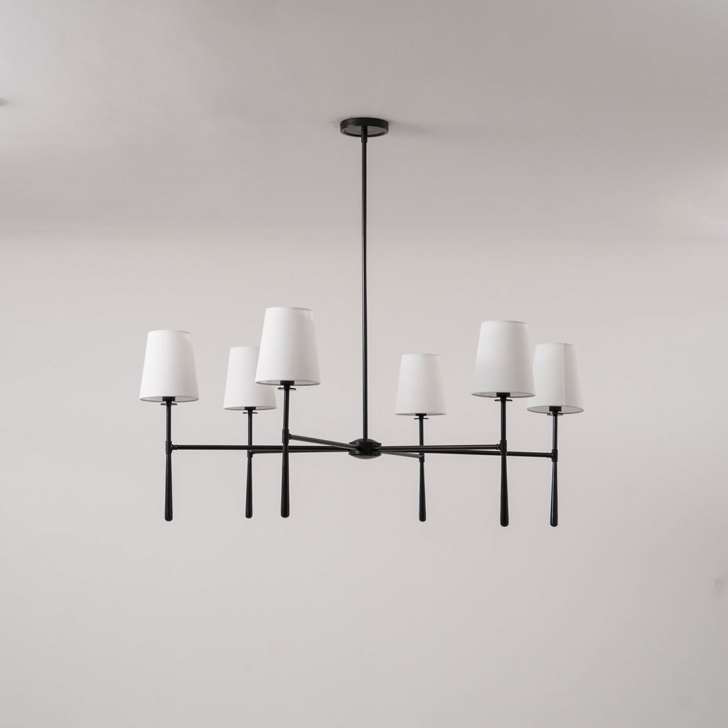 Rhodes Round Chandelier - Cyran Lamps