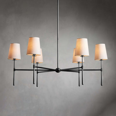 Rhodes Round Chandelier - Cyran Lamps