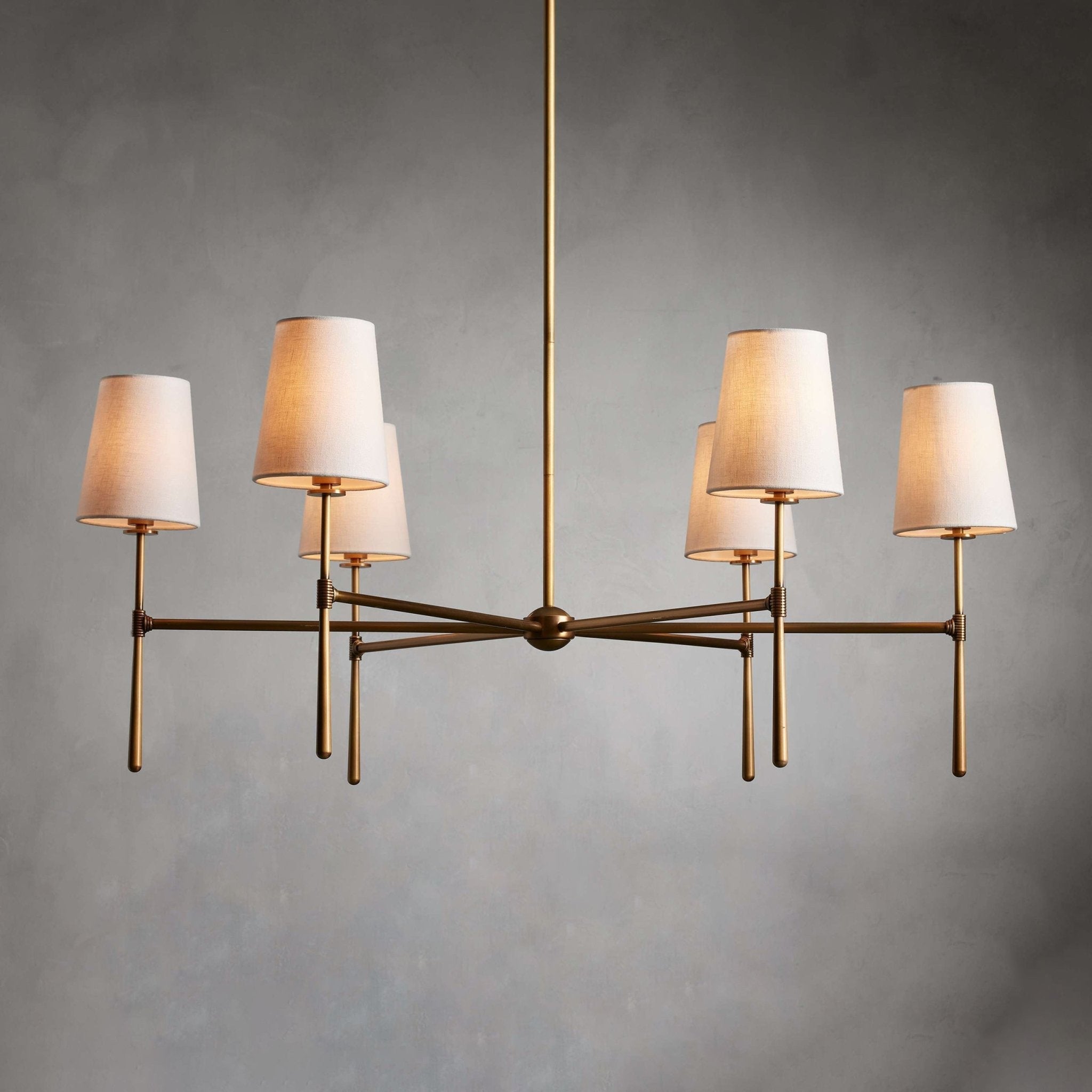 Rhodes Round Chandelier - Cyran Lamps