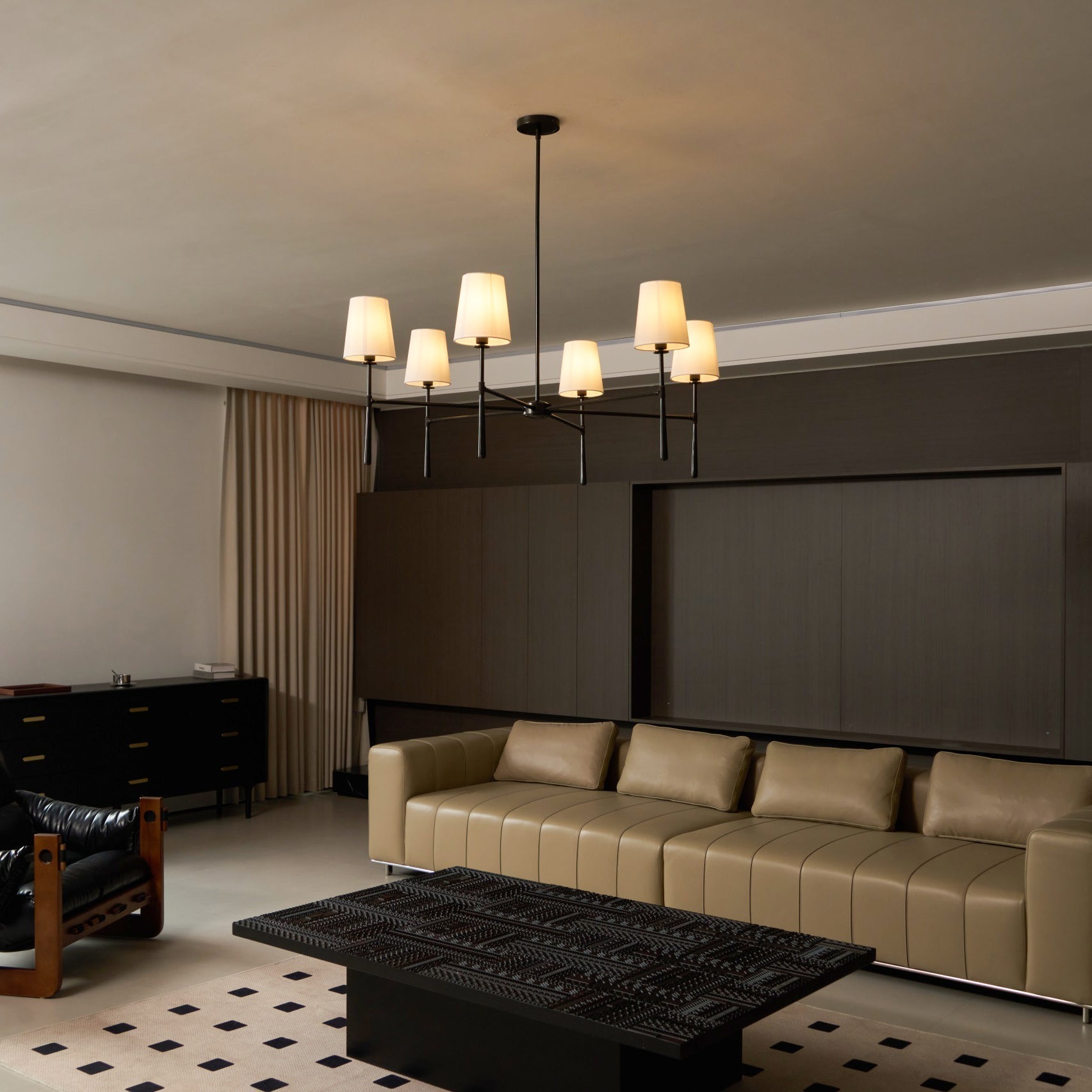 Rhodes Round Chandelier - Cyran Lamps