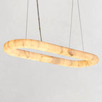 Rivaga Lisse Oval Chandelier - Cyran Lamps