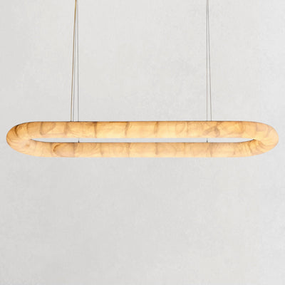 Rivaga Lisse Oval Chandelier - Cyran Lamps