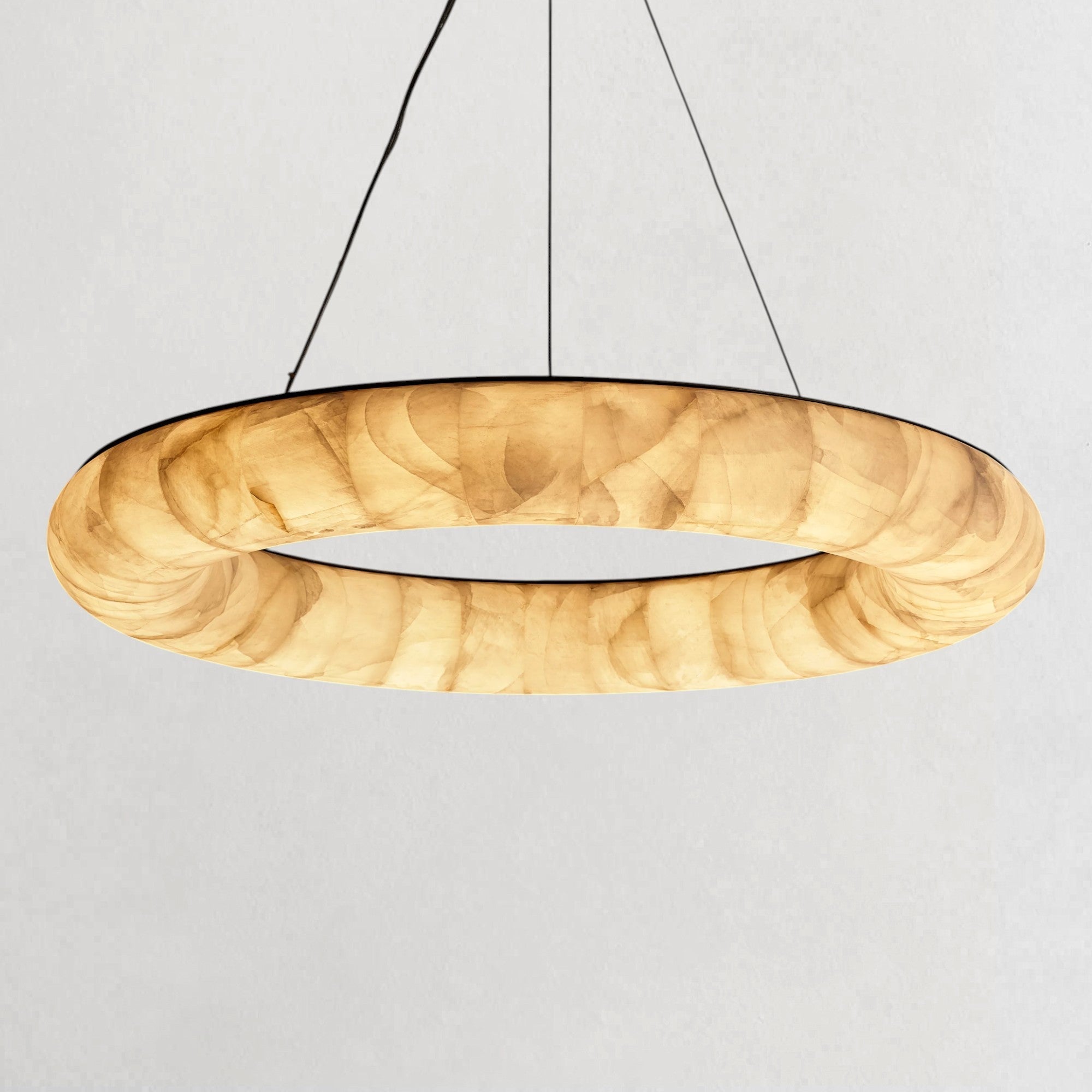 Rivaga Lisse Round Chandelier - Cyran Lamps