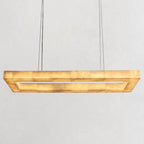 Rivaga Lueur Rectangular Chandelier - Cyran Lamps