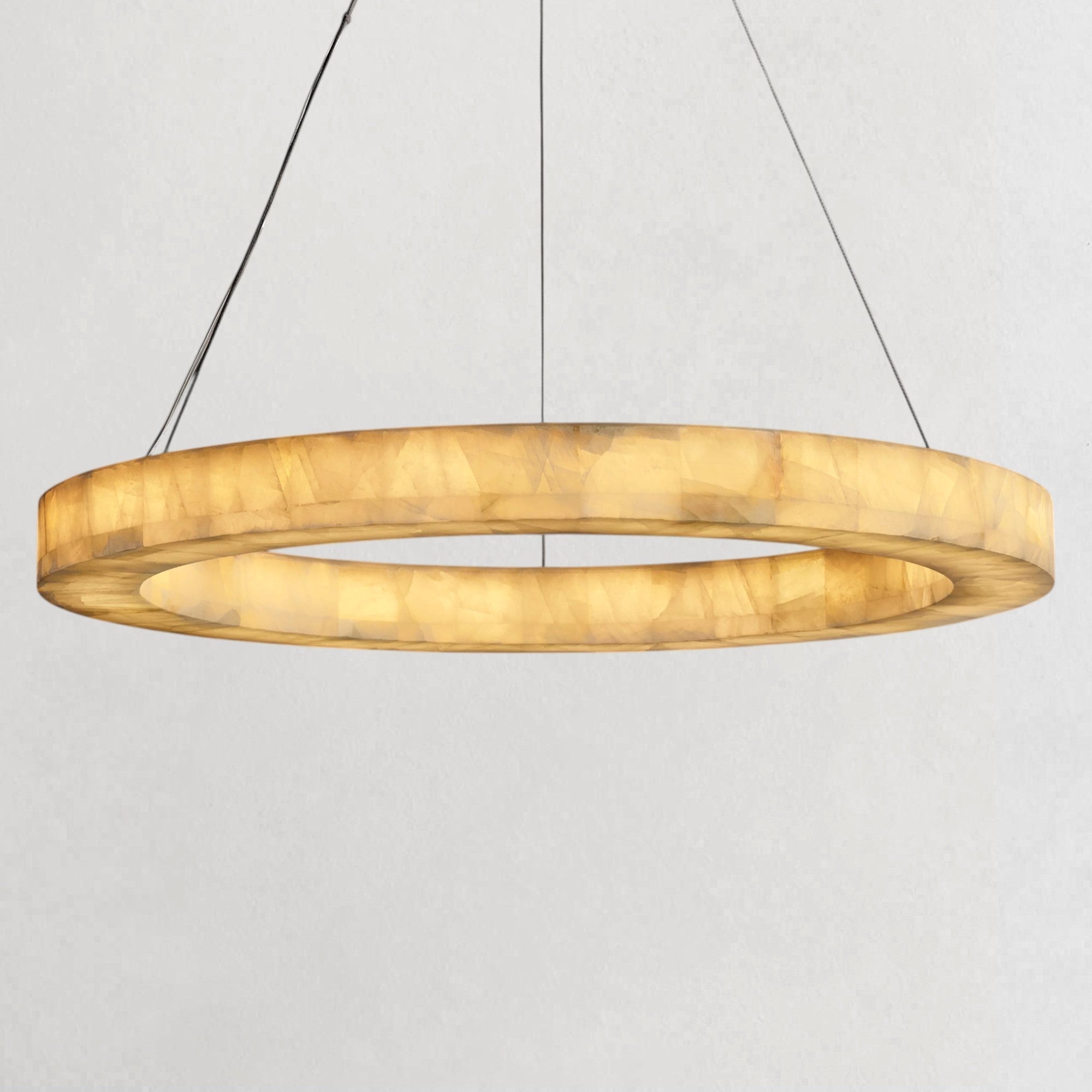 Rivaga Lueur Round Chandelier - Cyran Lamps
