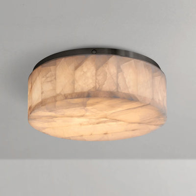 Rivaga Lueur Round Flushmount - Cyran Lamps