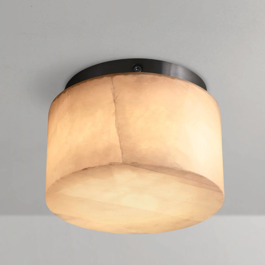 Rivaga Lueur Round Flushmount - Cyran Lamps